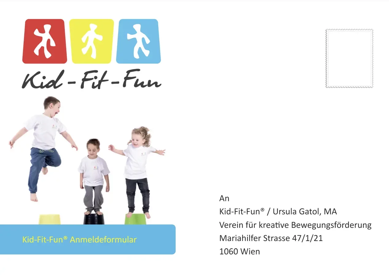 Kid-Fit-Fun® Anmeldekarte Juni 2024